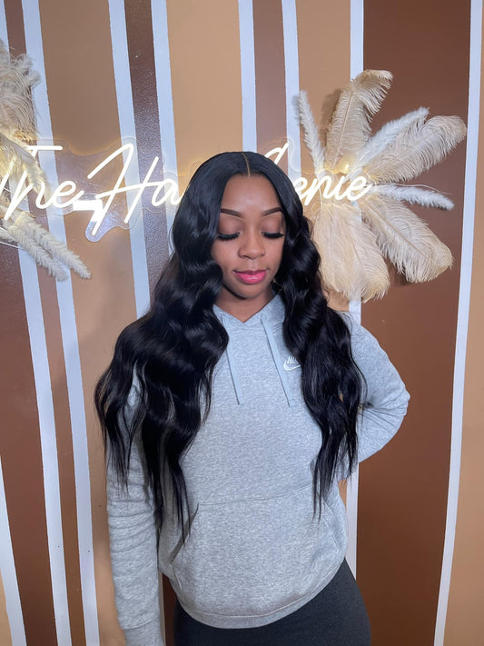 5x5 Transparent Closure Wig